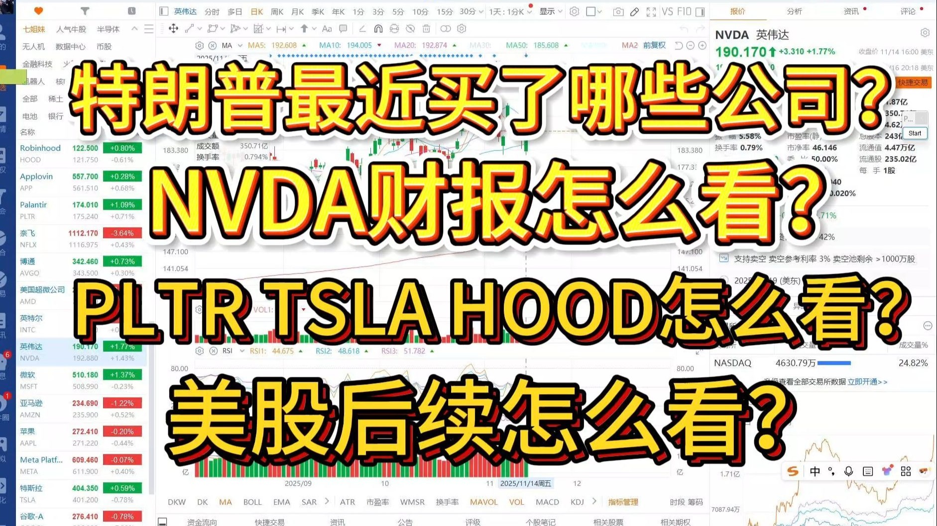 特朗普8200万持仓曝光：跟着“真正股神”买什么？英伟达财报前的深度布局指南